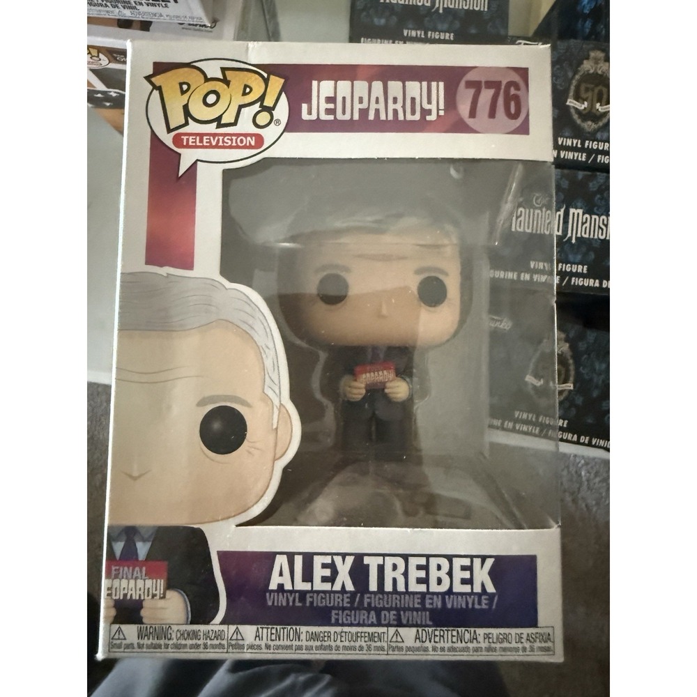 Funko Pop! Alex Trebek Chase Jeopardy! Television Vinyl Figure 776 38598
